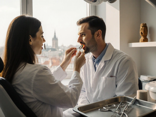 Nebezpečí zubního kamene pod dásní - příčiny, symptomy a prevence