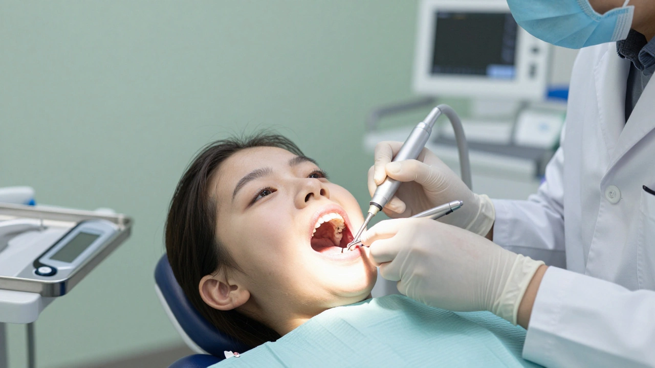 Jaká je cena za kyretáž zubů v roce 2025? Průměry, rozdíly a co vás čeká za peníze