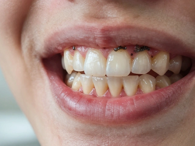 Jak vypadá kámen na předních zubech a co s ním dělat?