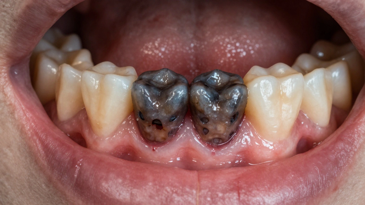 Zubní kámen pod dásní: jaké jsou příznaky a co s ním dělat?