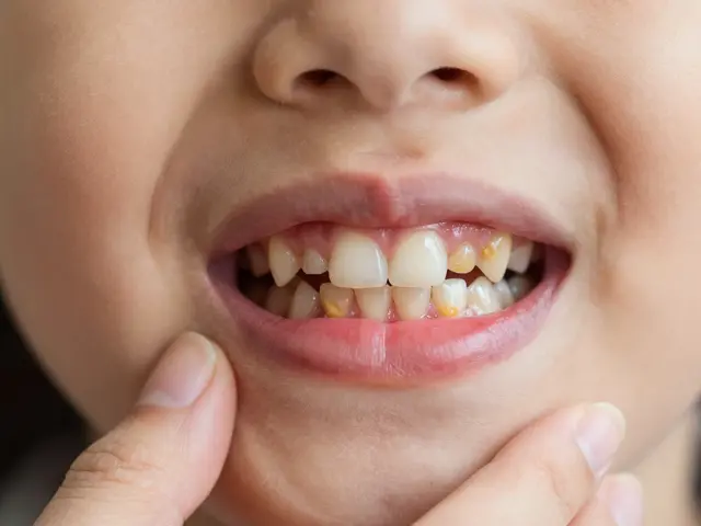 Jak poznat zubní kámen u dětí: První příznaky a prevence