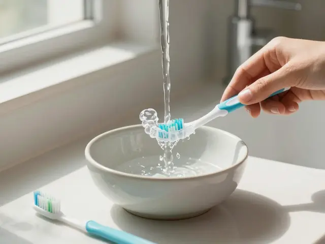 Jak vyčistit neviditelná rovnátka na noc - krok za krokem